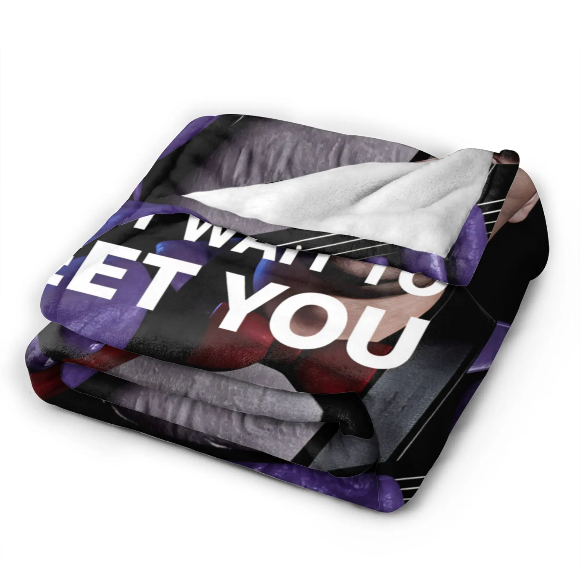 Charlie Kirk Can't Wait To Meet You Blanket Cozy  Throw Blanket Winter Kids Adults Living Room Travel Car Bedspread