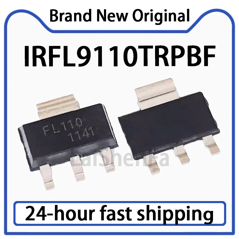 5PCS IRFL9110TRPBF Package SOT-223 Field-effect Transistor (MOSFET) in Stock