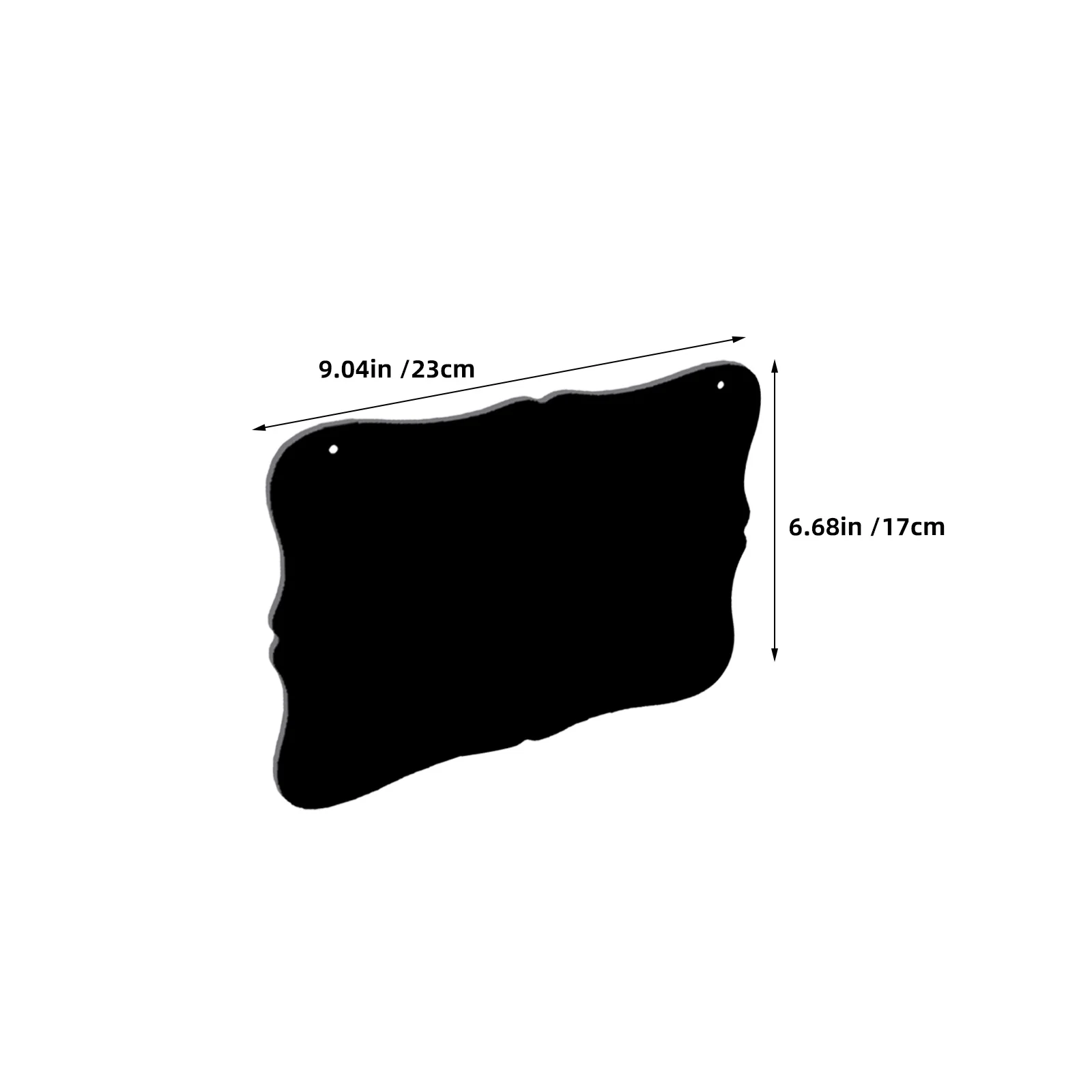 5Pcs Hanging Message Blackboard Double Sided Wooden Chalkboard Sign for Business Menus Home Reminders Rustic Style Decor