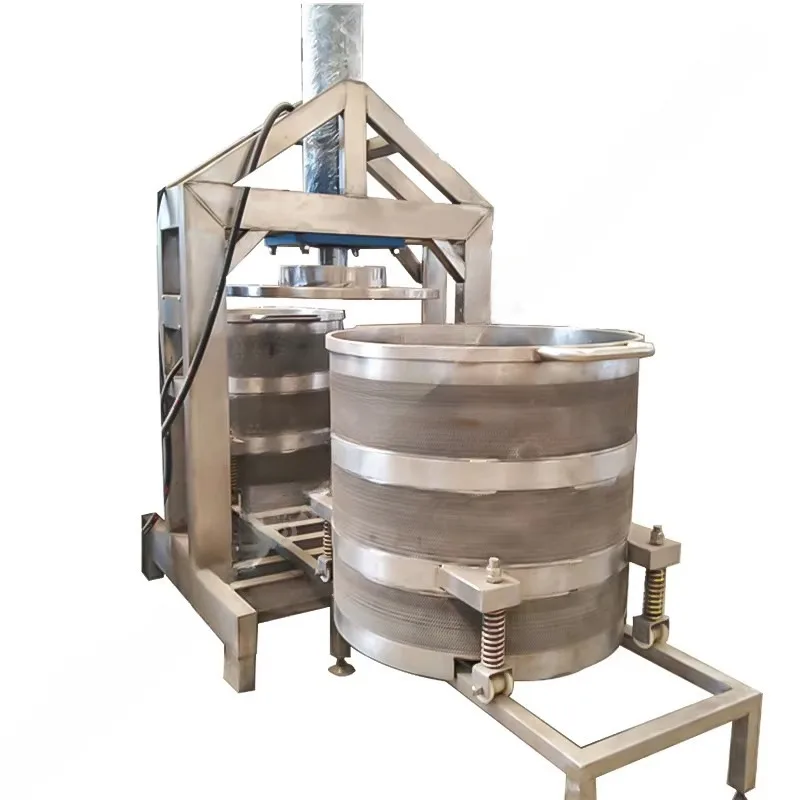 Customized Hydraulic jack honey press dregs dehydrating equipment sugar cane juicer