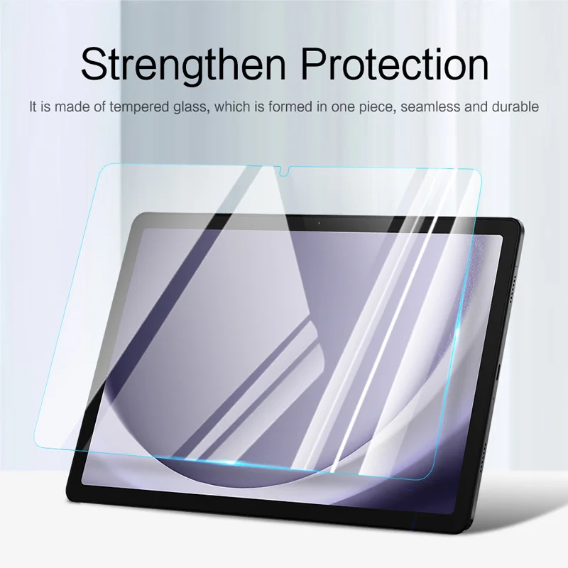 1-2 Pieces HD Scratch Proof 11inch Tempered Glass Screen Protector for Samsung Galaxy Tab A9 Plus Tablet Accessories Film