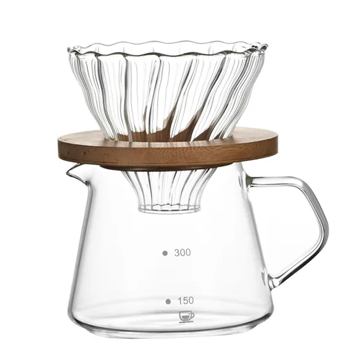 커피 도구 세트: 커피 필터 컵 및 커피 공유 포트 