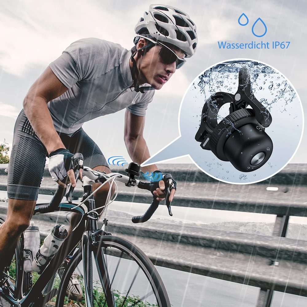 Mili Air Tracker Tag with Bike Bell Mitag Bluetooth Tracker Item Finder Compatible with Google Find My APP (Android ) Locator