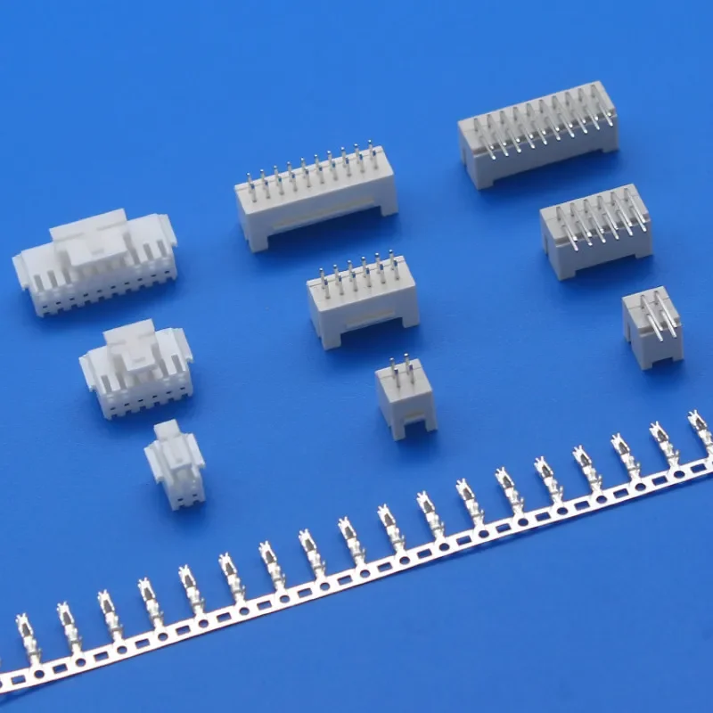 10sets Phb 2.0mm 2/3/4/5/6/7/8/9/10pin Phb2.0 Connector Plug Male + Female + Crimps
