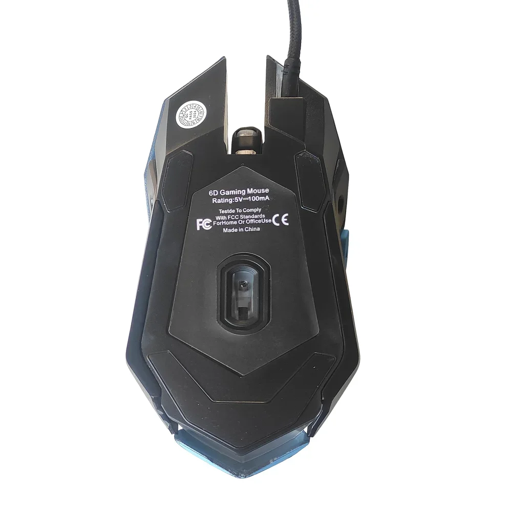 CARPBABA CBdVMO161 Jogo Mouse Rosa Azul Rabit Com Fio Cabo USB Gaming Computer Mouse Ajustável DPI Ergonômico Para Laptop PC