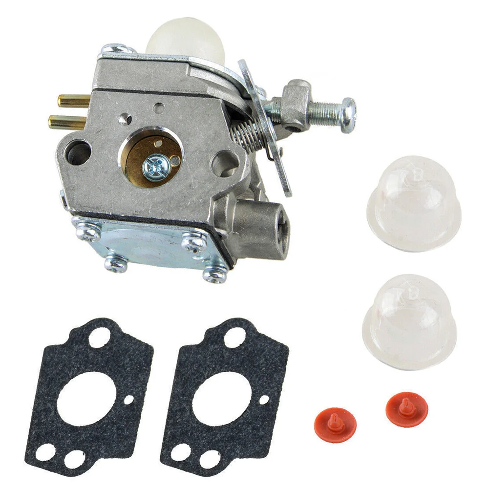 

For Homelite HBL26BP HBC26SJS HBL26BV HBC26SB Trimmer Carburetor Kit with 2 Primers and 2 Gaskets Reliable Performance