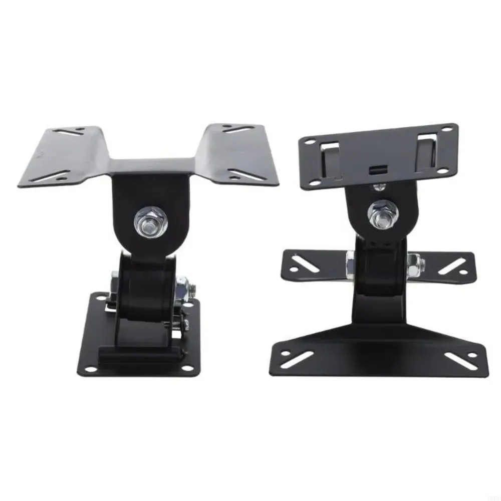 Tilt 180 Degrees Wall Mount Bracket 14-24 Inch 15kg Load Monitor Wall Stand Heavy-Duty Strong Steel TV Wall Holder