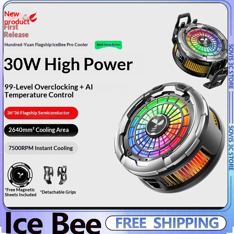 refroidisseur-de-telephone-ice-bee-pro-30w-clip-magnetique-pour-tablette-refroidisseur-pour-jeux-streaming-en-direct-accessoires-pour-telephone-portable-cadeaux