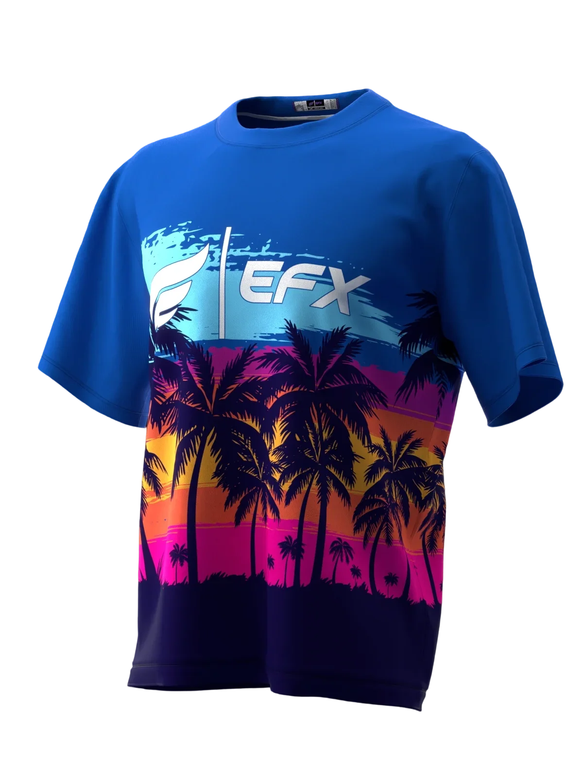Island Competitive Style Short Sleeve T-Shirt, Quick Dry Breathable Athletic Top for Bowling Tournaments and Daily Drills