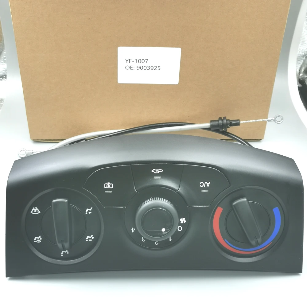 A/C Heater Climate Control Panel OE 9003925 9013639 Manual AC Switch Panel For Chevrolet Sail