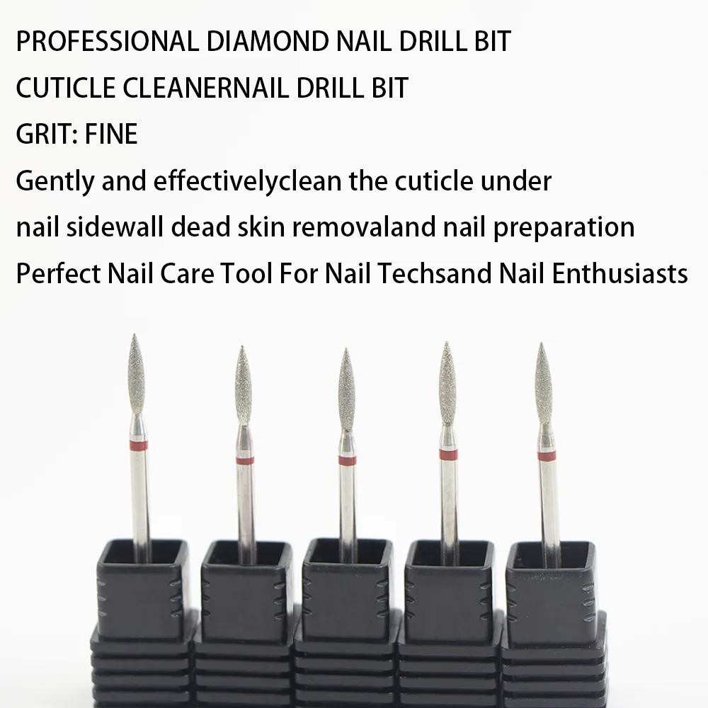 قطع مثقاب أظافر ماسية ، قاطع طحن ، لقمة طحن ، مانيكير وباديكير ، مثقاب بشرة نظيف ، ملفات أظافر كهربائية ، 1 روض #6