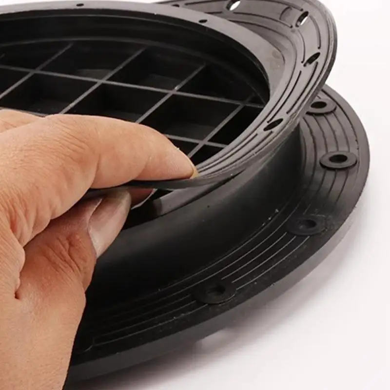 Boat Hatches Round Inspection Hatch Non-Slip Plate With Storage Bag For Deck Maintenance Inspection Sailing Fishing Kayak Yacht