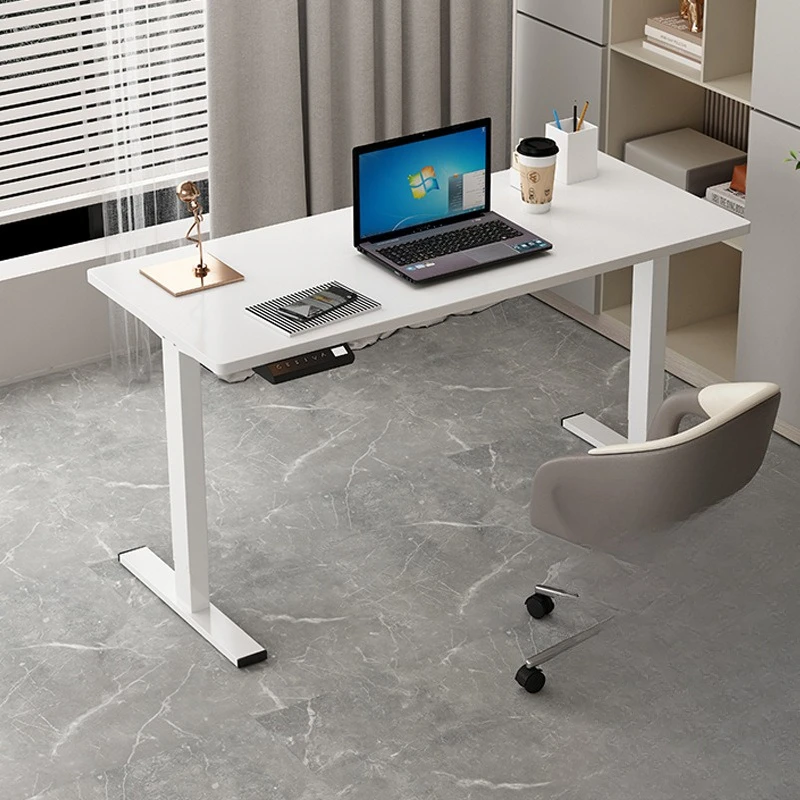 

Electric lifting table legs double motor solid wood smart desk computer