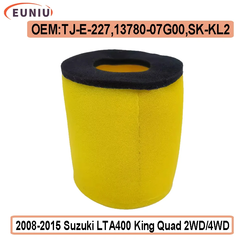 Air Filter For Suzuki LTA500 LTA400 LTZ400 3780-07G00 13791-03G00 13780-03G00 TJ-E-227