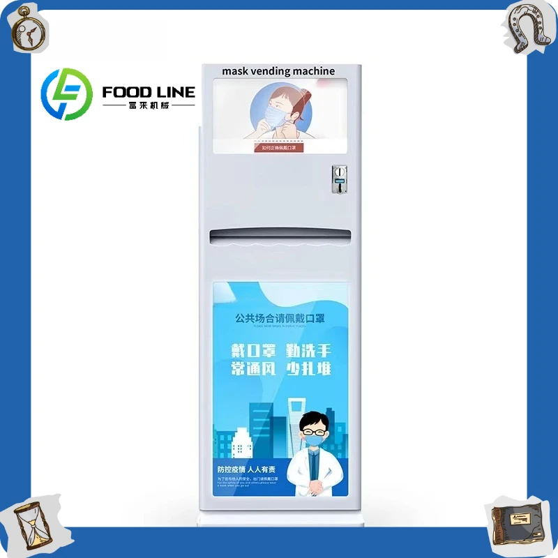 Customizable Dkmvending Big Touch Screen Sheet Face Mask Dispenser Vending Machine for Mask