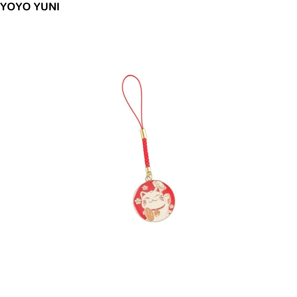 

Guofeng бирка кулон кошачий брелок Nafu Lucky Cat кулон для телефона ремни для мобильного телефона брелок Fortune Cat ремешок для мобильного телефона