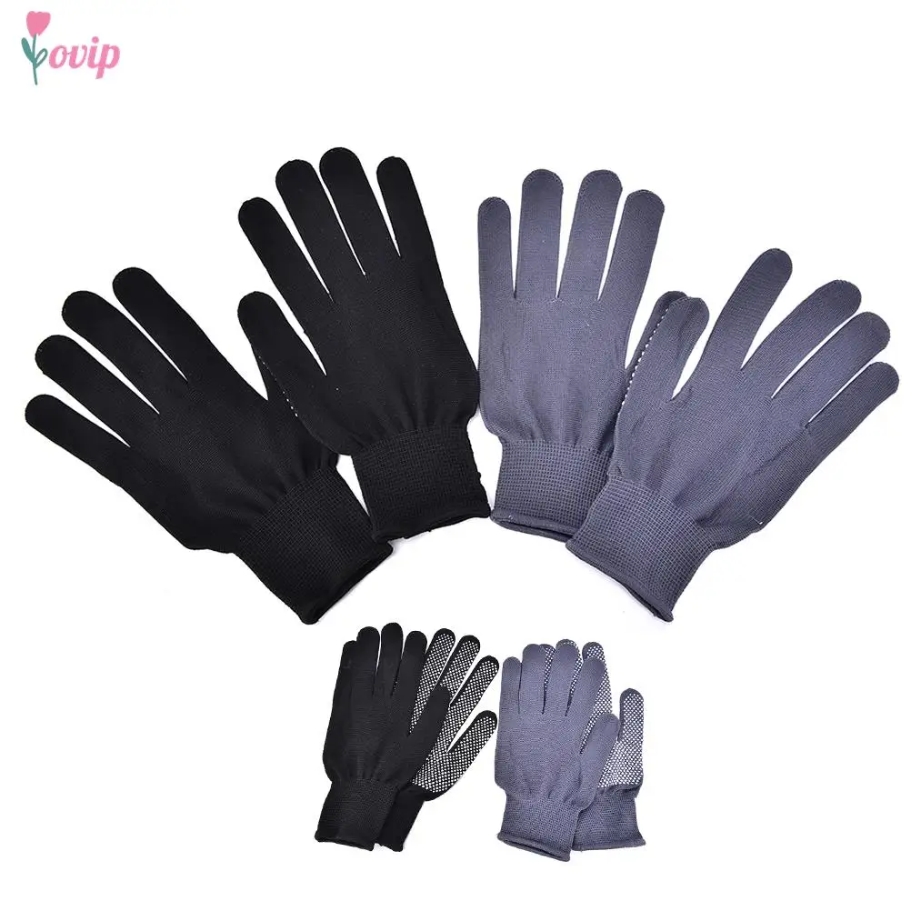 hot Hair Straightener Perm Curling Hairdressing Heat Resistant Finger Glove Hair Care Styling Tools Thermal Styling Gloves