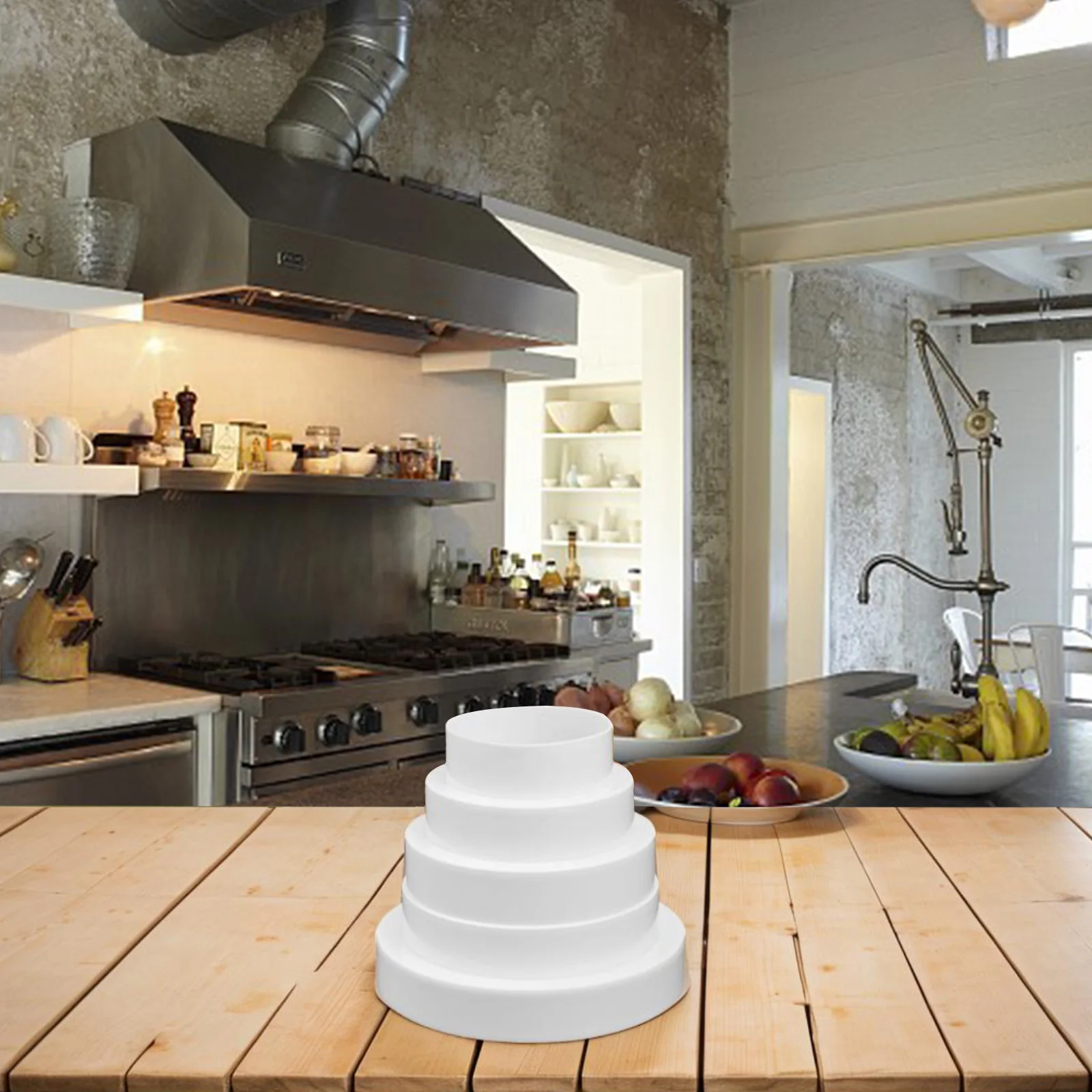 Riduttore per condotto per sistemi di ventilazione Tubo tondo da 80 a 150 mm di diametro realizzato in plastica di alta qualità, questo riduttore per condotto è costruito