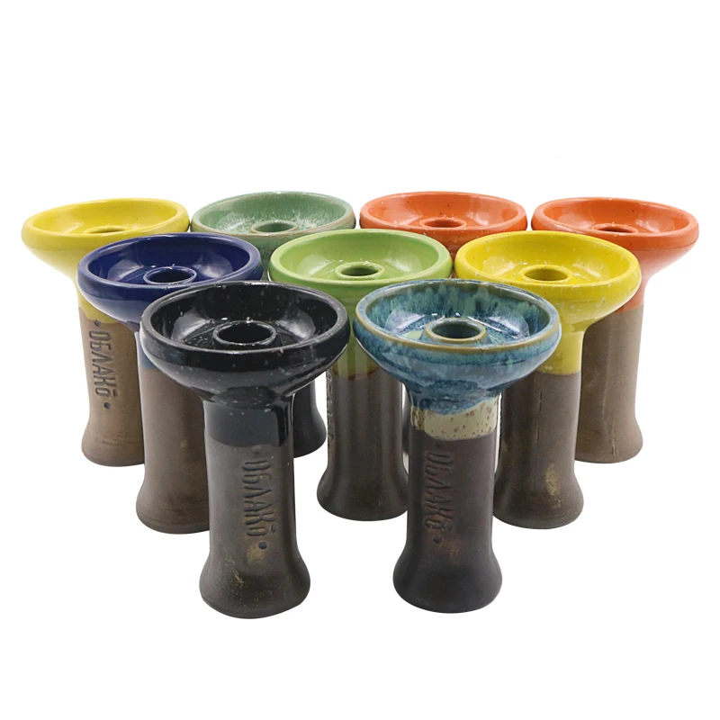 Hookah Bowl One Hole oblako Ceramics Shisha Bowl Nargile Sheesha Narguile Chicha Cachimbas Water Pipe Smoking Accessories Gift