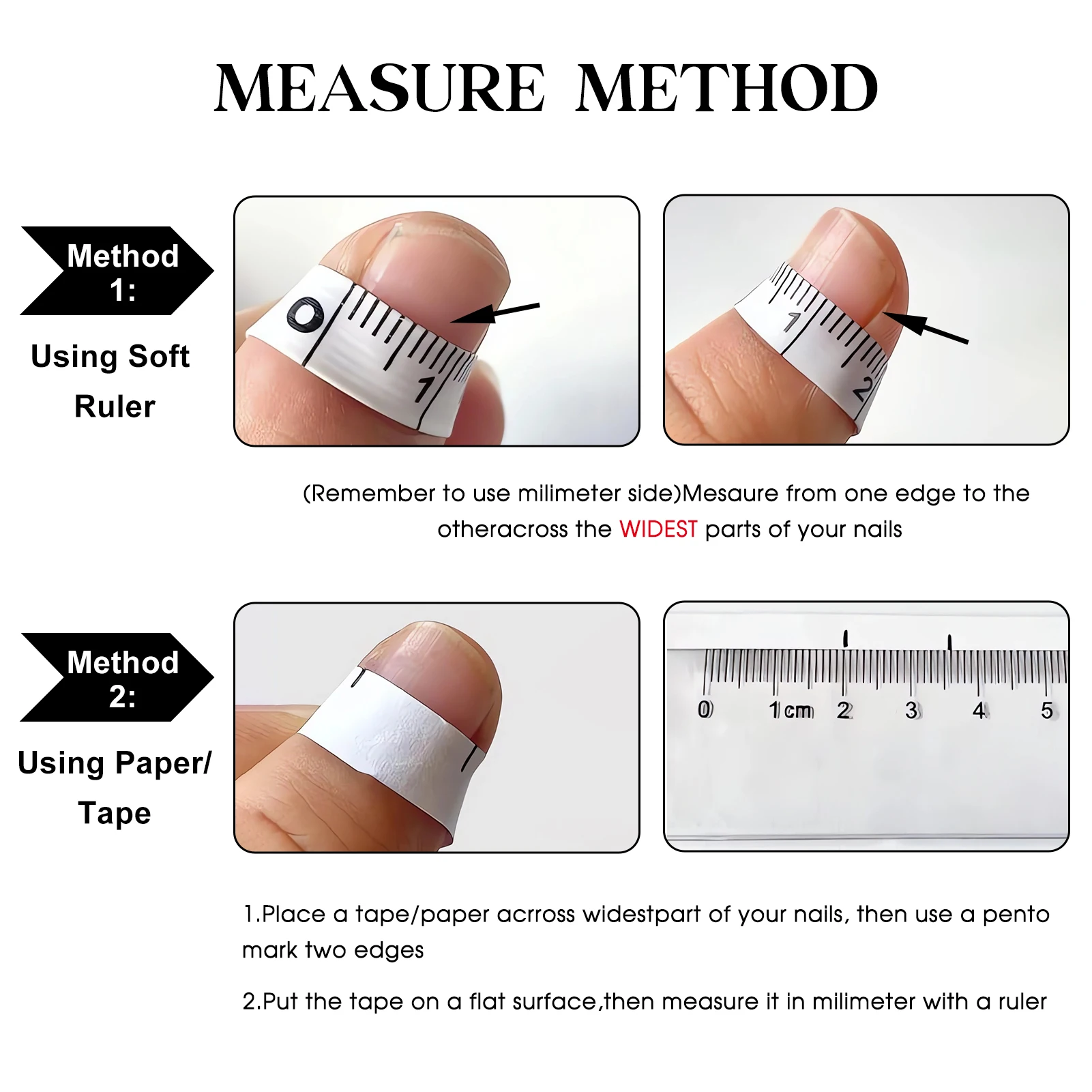 Weiße Presse auf Nägeln mit Schmetterlings dekor ultra flexible langlebige künstliche Nägel für Frauen und Mädchen Nagels tudio