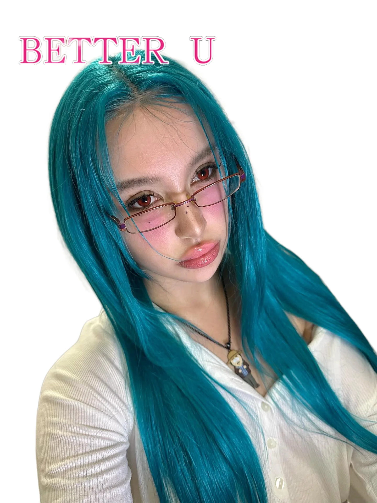 مستقيم البط البري الأزرق باروكة من شعر طبيعي ملون 613 13x4 13x6 الدانتيل الجبهة الباروكات شعر الإنسان قبل نتف الأخضر الدانتيل شعر مستعار أمامي للنساء #3