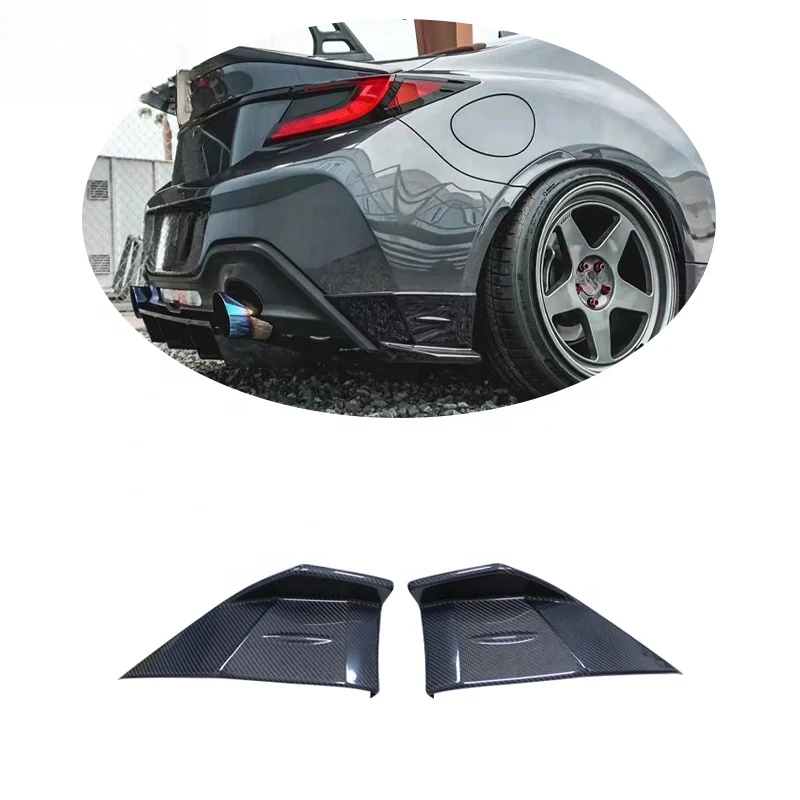 

For BRZ Carbon Fiber Body Kit Upgraded STI Style Front Bumper Lip Diffuser Side Skirt Bumper Wrap Angle
