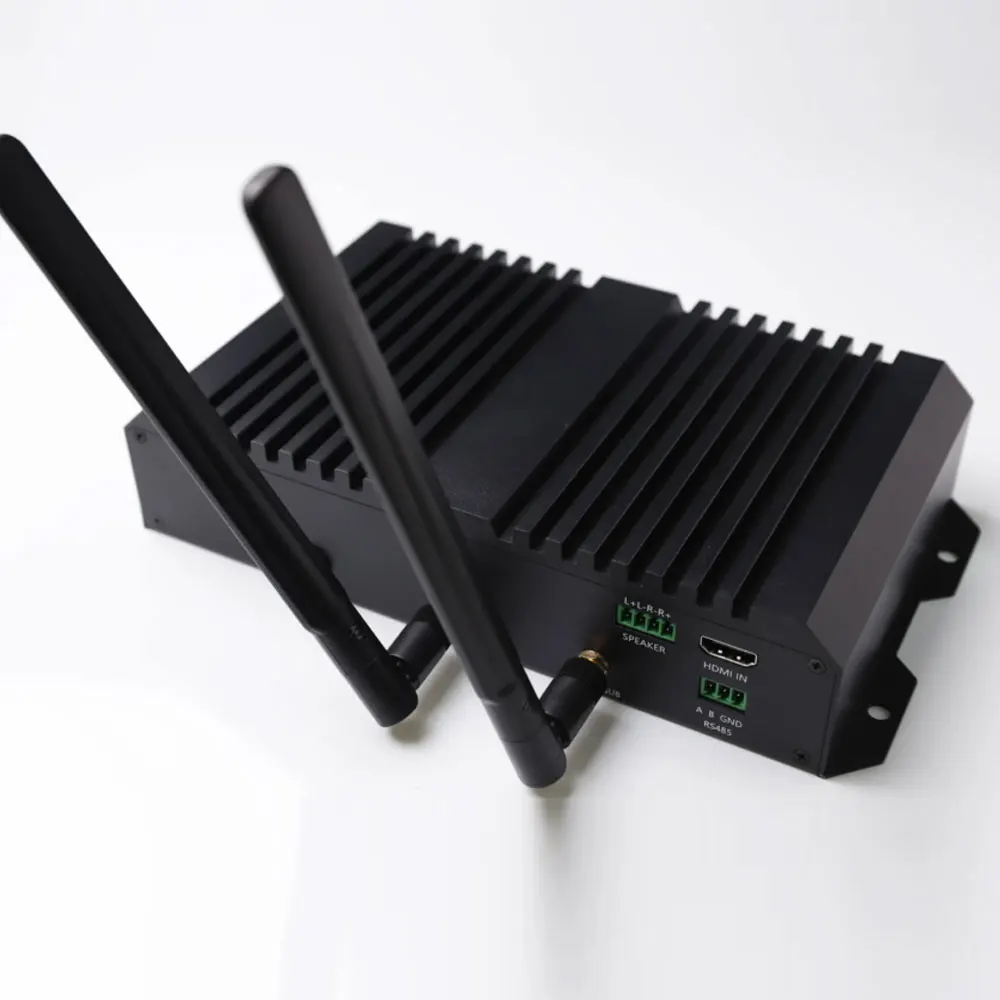 Industrial Edge Computing Box Dual Band Wifi6+1000M Ethernet Rockchip RK3588 8GB RAM 64GB ROM 8K 4K Android 12 Box