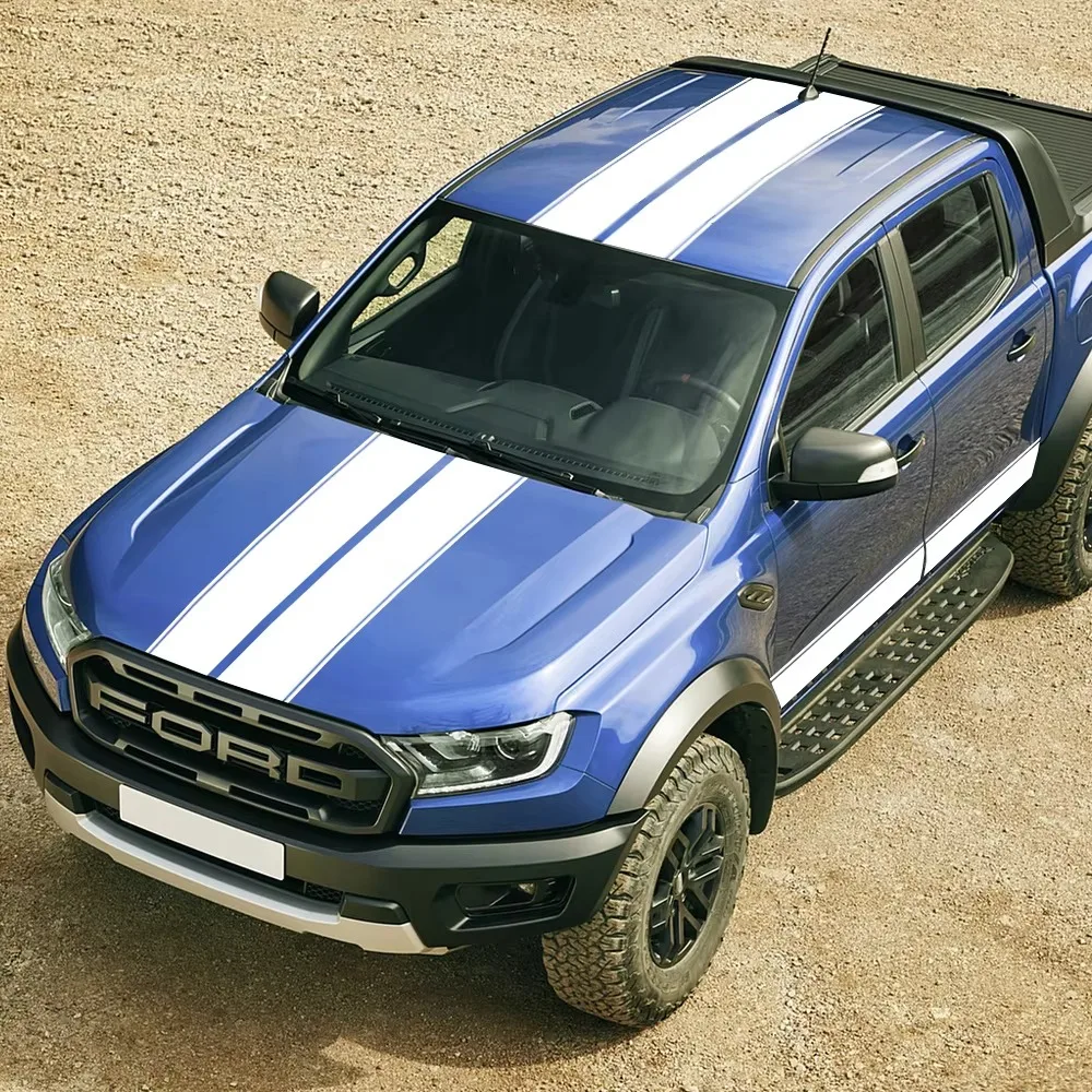 

Car Stickers Fit For Ford Ranger 2015 2016 2017 2018 Raptor Pickup Hood Side Door Roof Back Door Graphic Stripe Vinyl Decals