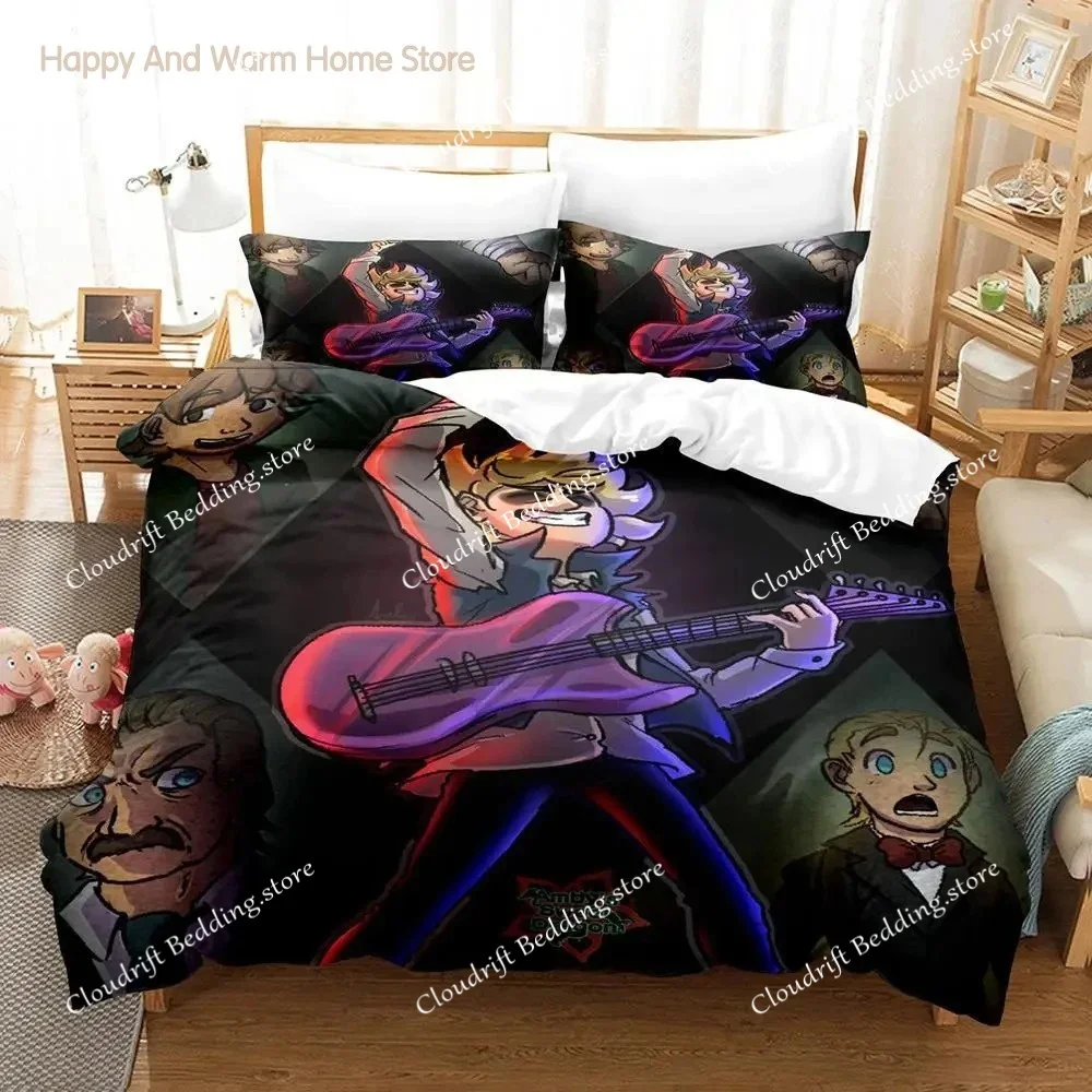 Metal Family Bedding Set Single Twin Full Queen King Size Bed Set Aldult Boy Bedroom Duvetcover Sets 3D 2026 Anime bed sheet set