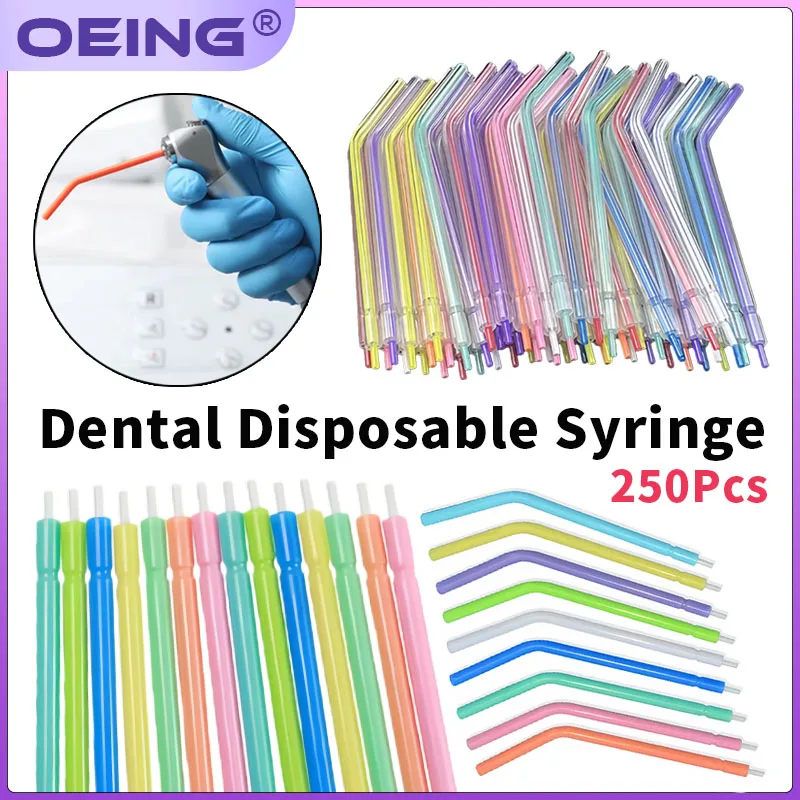 

Одноразовые насадки OEING, 250 шт., для стоматологического кресла, стоматологический материал, для трехканального шприца (шприца для воды и воздуха)
