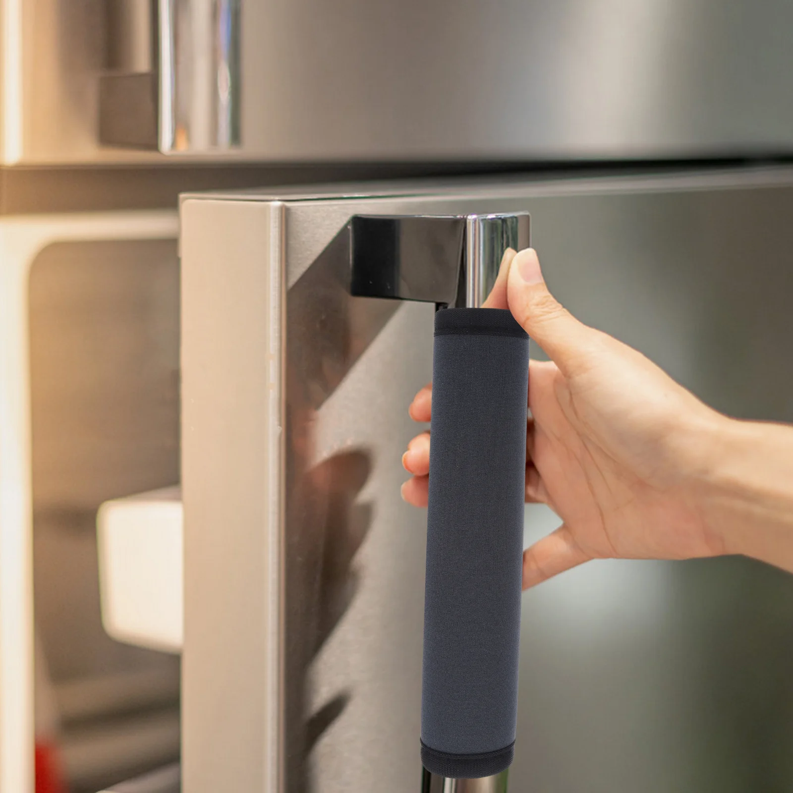 

2pcs Appliance Handle Covers Kitchen Universal Fit Washable Fridge Oven Microwave Dishwasher Protective Sleeves Non-Slip Heat