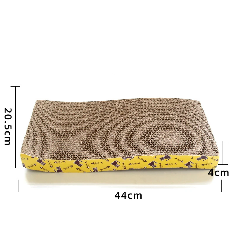 Cat Scratcher Corrugated Paper Multiple-Style Cat Scratch Pad Sharpen Claws Thickening  Corn Glue Decal Cardboard Pet Toy