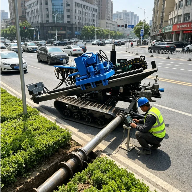 Multi-Application HDD Rig Horizontal Directional Drilling Machine for Pipeline Cable Water Borehole Mine 18T 32T 36T