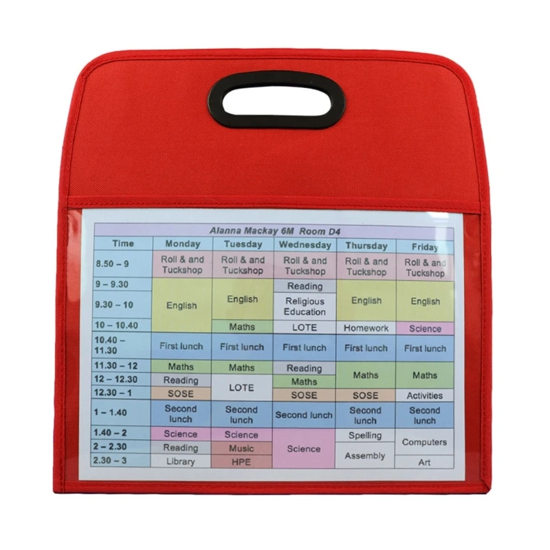 Colorful Dry Erases Pocket Sleeves for School Reusable Dry Erases Sleeve with Marker Holder Dry Erases Pocket Whiteboard