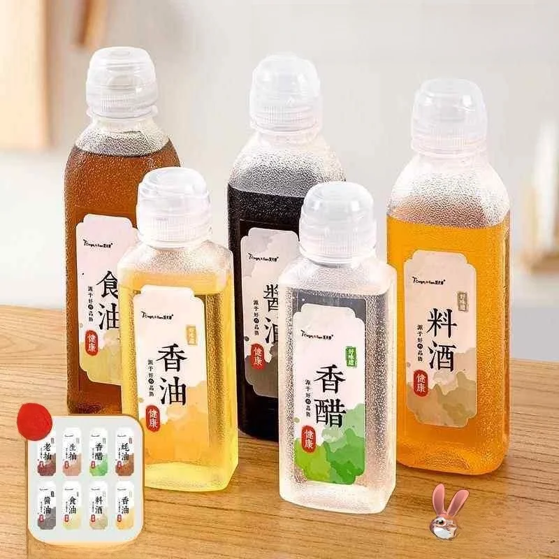 presse-miel-portable-bouteille-scellee-en-plastique-recipient-de-stockage-de-cuisine-de-qualite-alimentaire-forme-rectangulaire-longue-couleur-unie-abeyinuor