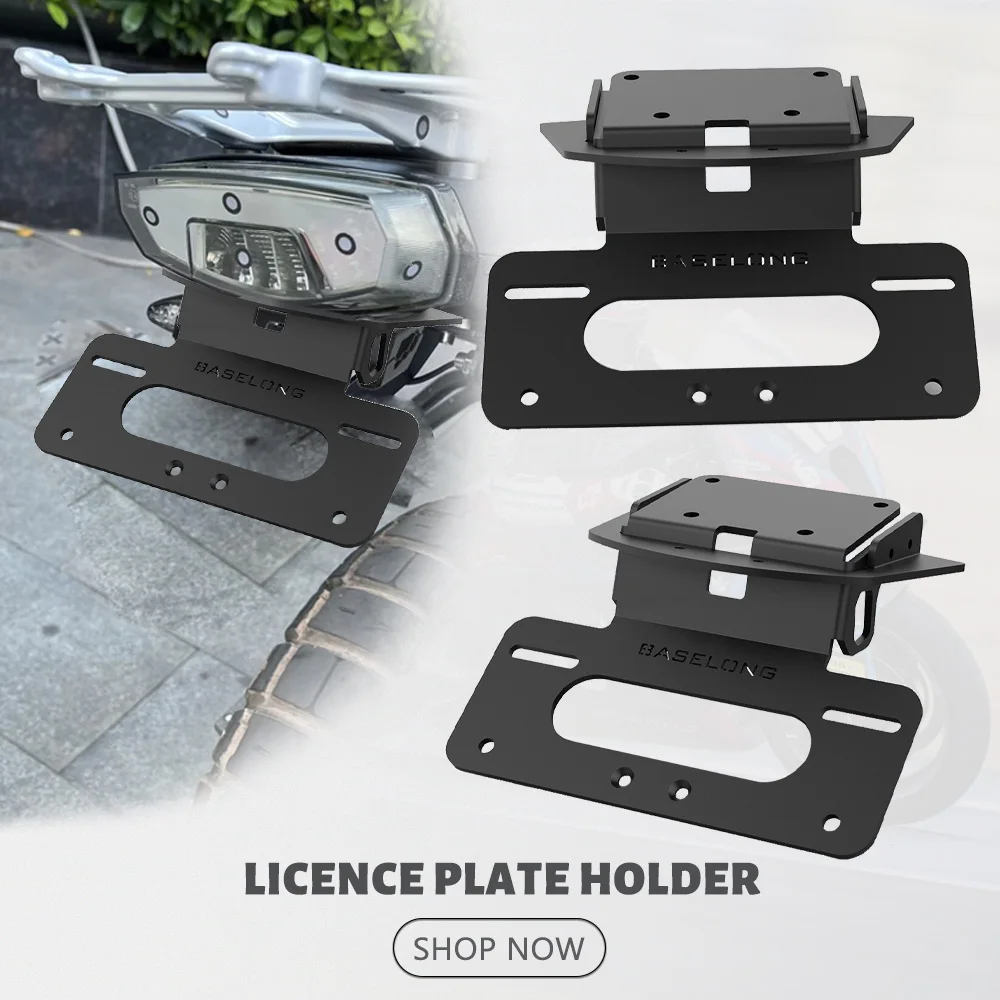 

FOR KOVE 800X Pro 800X Rally 800X Super Adventure 2024-2025-2026 Rear License Plate Mount Holder Tail Tidy Fender Eliminator