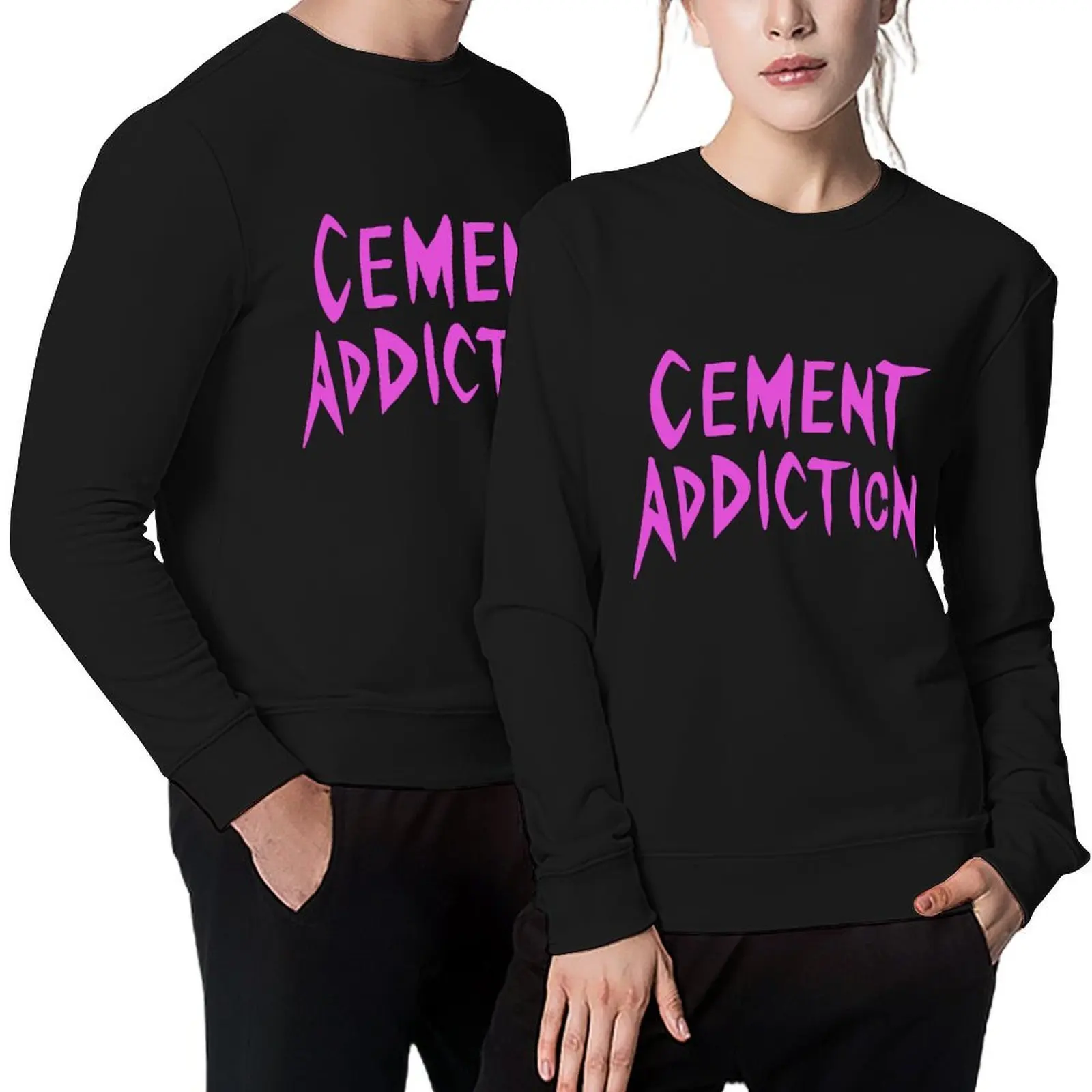 

Cement Addiction Pullover graphic t shirts men men's autumn clothes autumn clothes mens clothes new sweatshirts