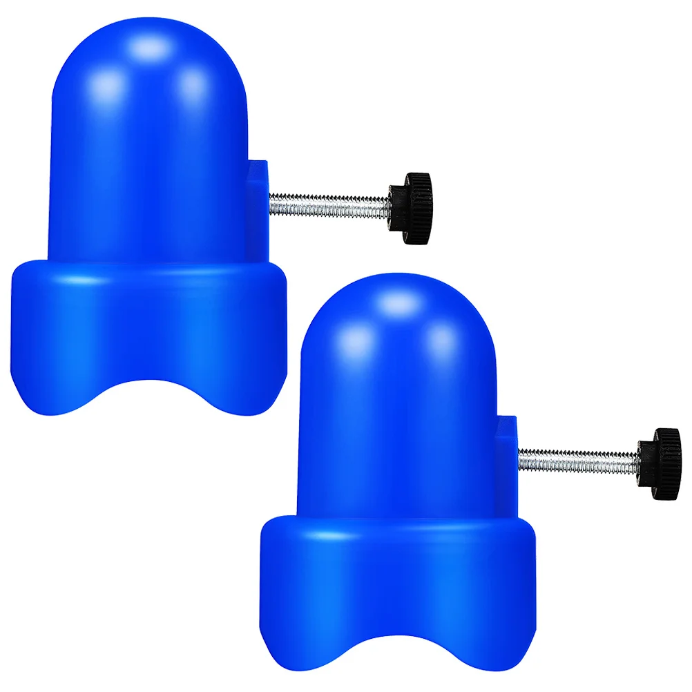 

2Pcs Trampoline Pole Caps Plastic Safety Replacement Thickened Rubber Trampoline Enclosure Pole Cover Accessories Protective