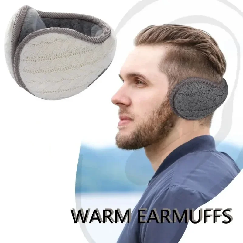 

Вентилируемые теплые вязаные наушники — мягкая, приятная для кожи, нечеткая подкладка, различные варианты цвета, удобные зимние грелки для ушей