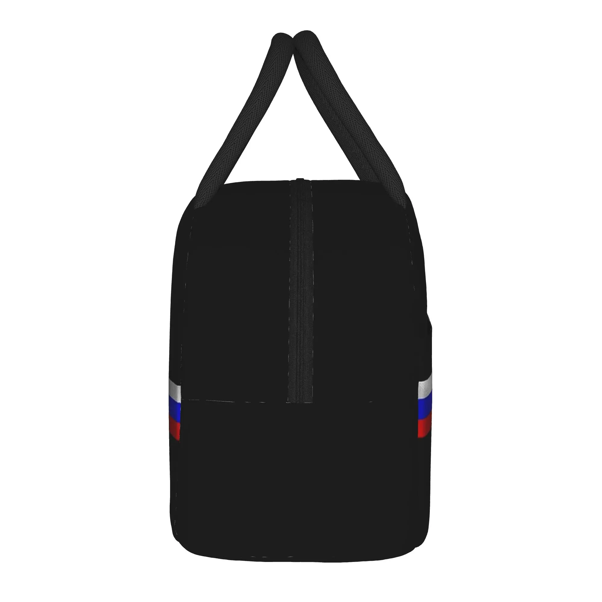 Russia CCCP Insulated Lunch Bag Cooler Bag Reusable,Lunch Container Russian Flag High Capacity Tote Lunch Box Work  Picnic
