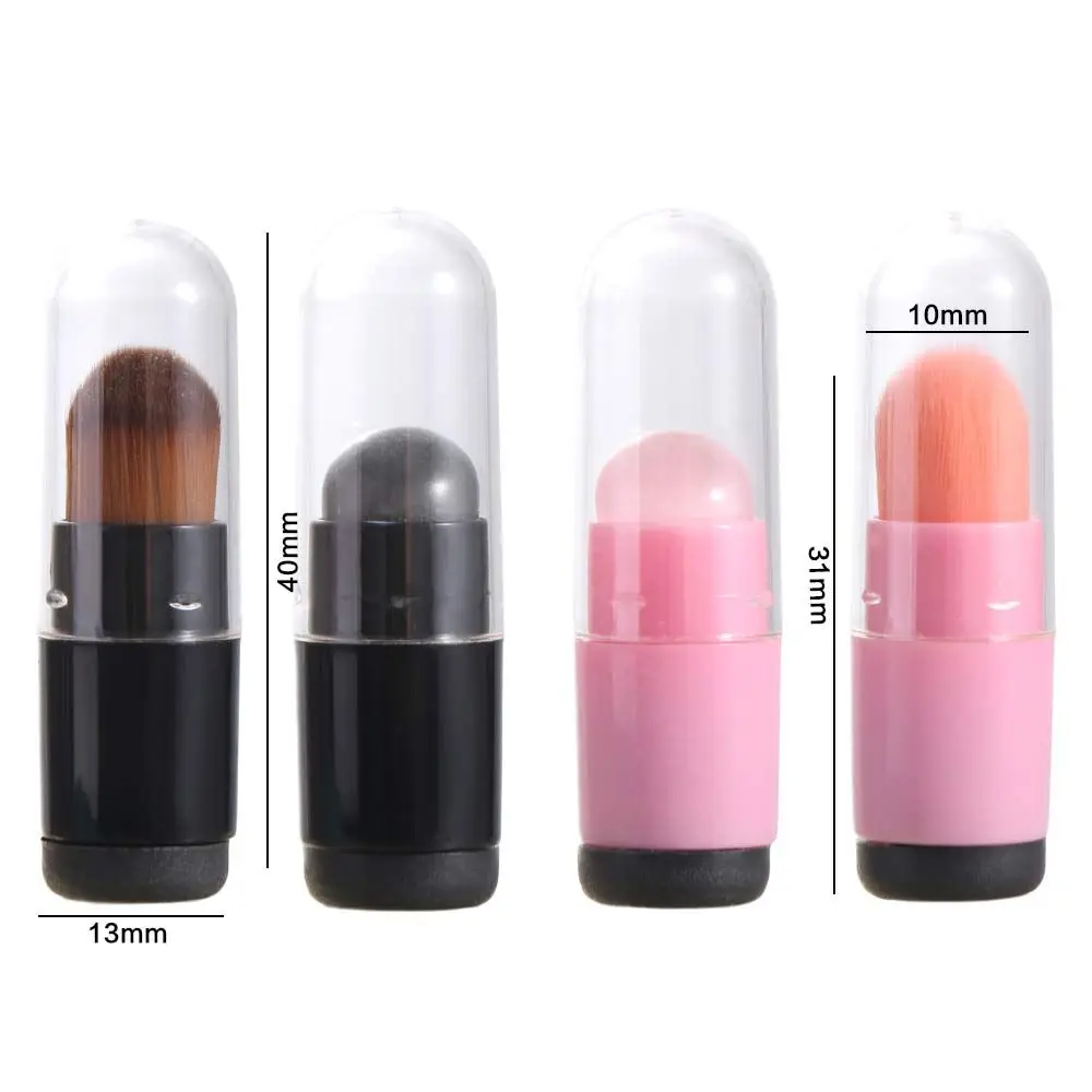 Soft Brush Head Silicone Lip Brush Silicone Brush Head Multi-purpose Mini Lip Brush Small Size Washable Mini Makeup Brush