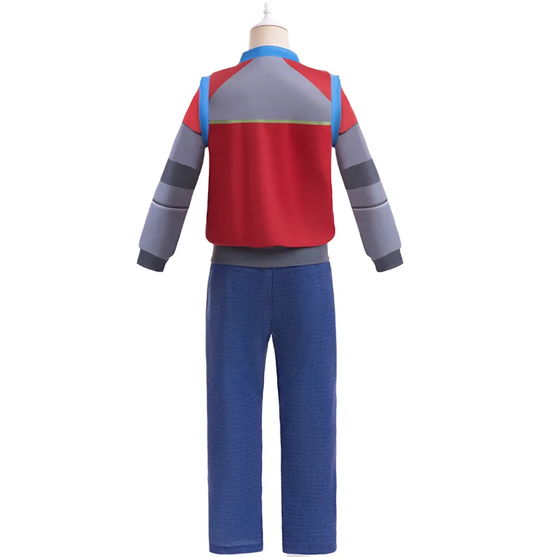 Costume Anime Ryder per ragazzi Stampa giacca a maniche lunghe con cerniera + pantaloni Abito Carnevale di Halloween Festa di Natale Abbigliamento da esibizione