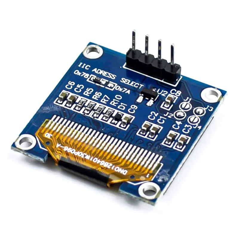 

New--OLED Display Screen Board 0.96 Inch 12864 128X64 Pixel Driver IIC I2C Serial Mini Self-Luminous Display Screen Board