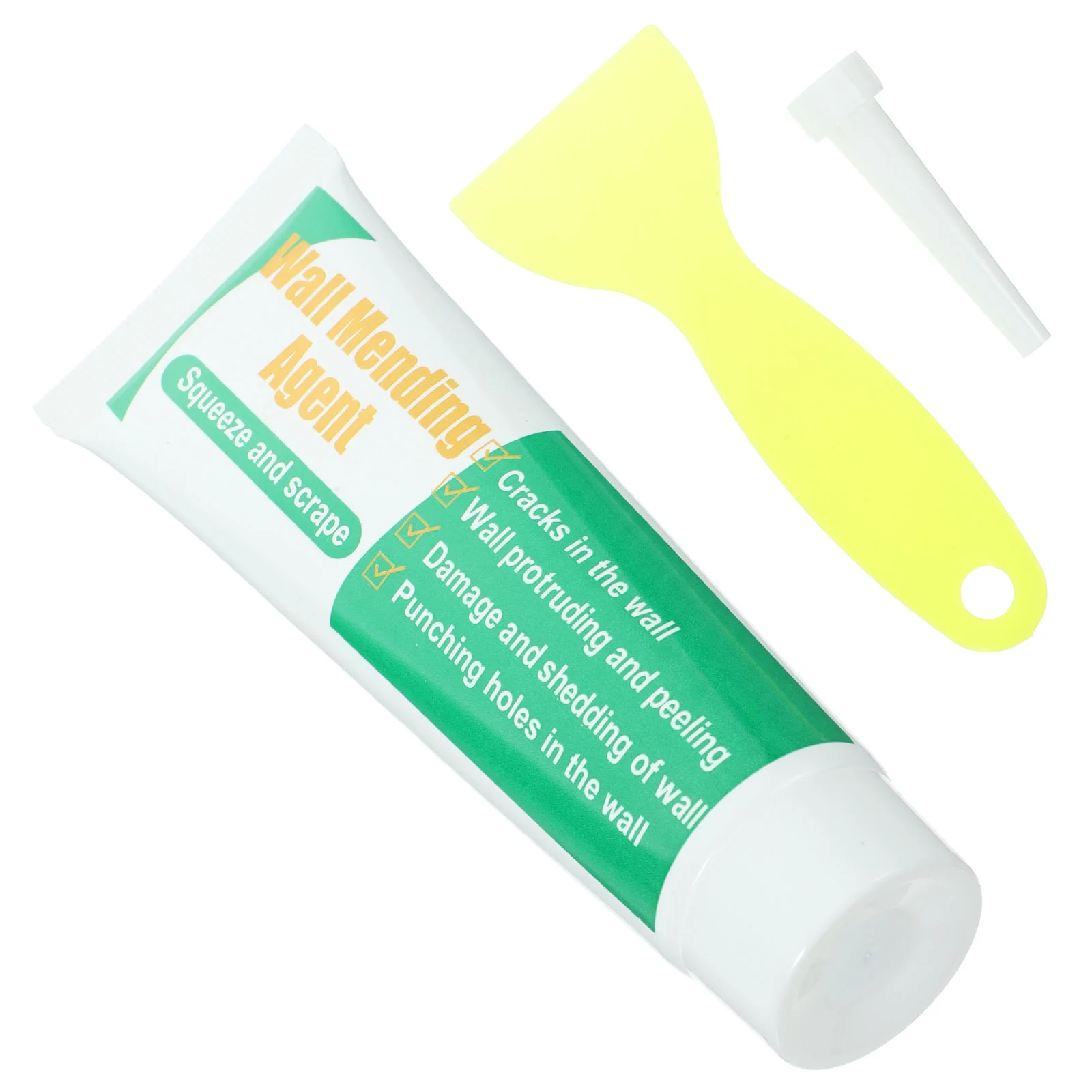 

Wall Repair Agent Mending Ointment Inorganic Filler 10% Cellulose 28% Drywall Cream Kit Tool