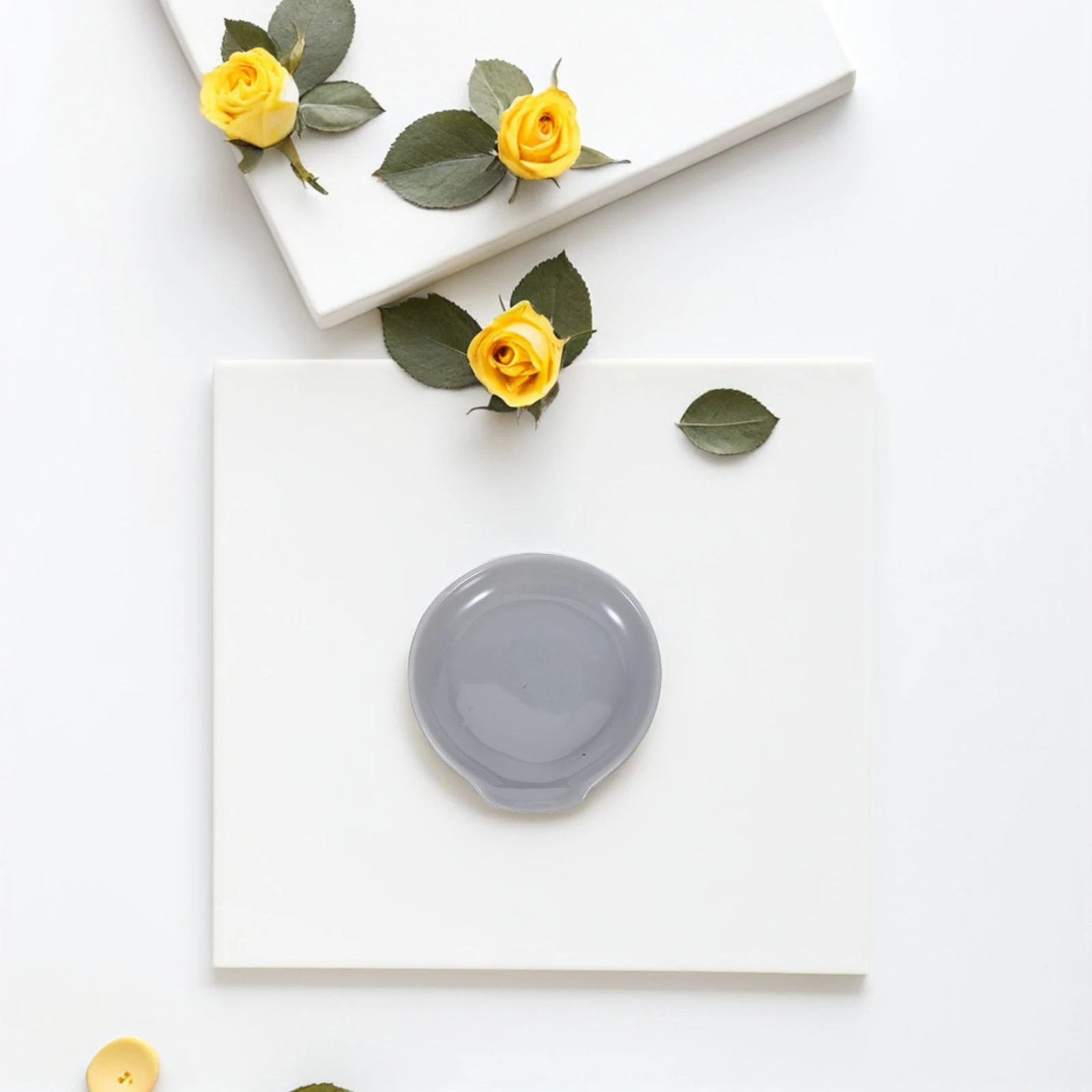 

Ceramic Utensil Holder Elegant Heat-Resistant Spoon Rest Ladle Cradle Cooking Spoon Stand Kitchen Counter Kitchen Utensil Holder