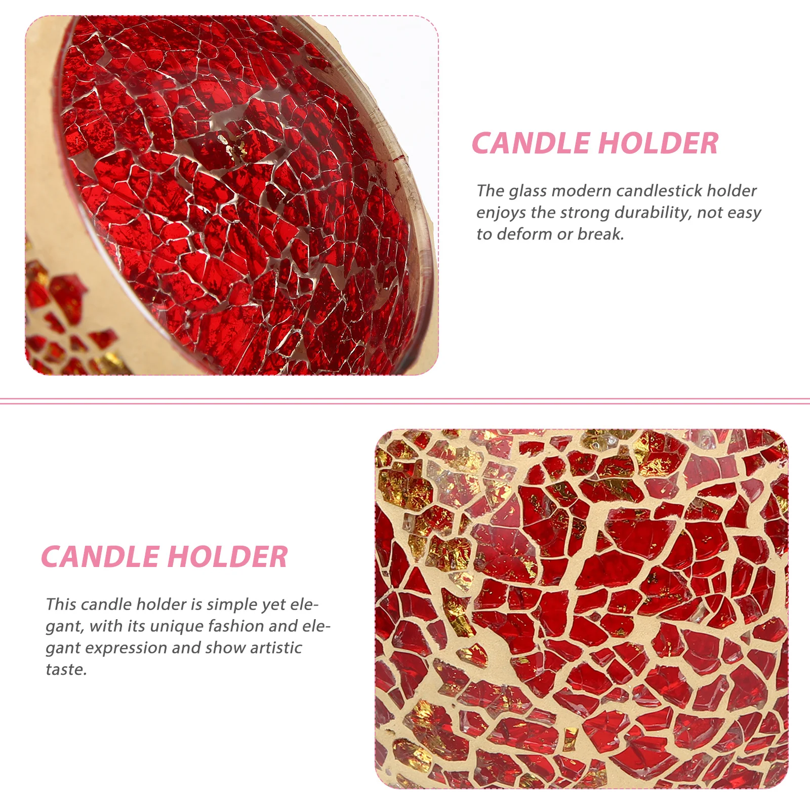 

Valentines Day Holder Glass Vintage Inspired Decor for Table Centerpiece Wedding Anniversary Mother's Day Gift Ideas