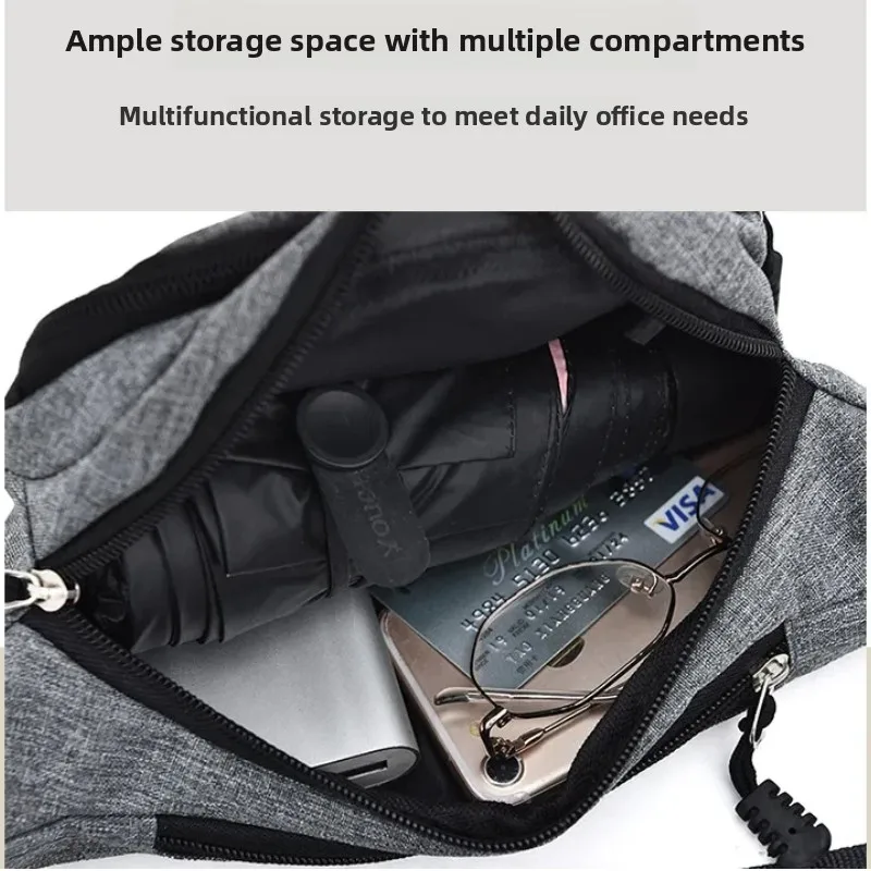Unisex Waist Fanny Bag Men Breast Package Waterproof Outdoor Sports Bag Canvas Pouch Waist Bag Fanny Pouch Crossbody Bag