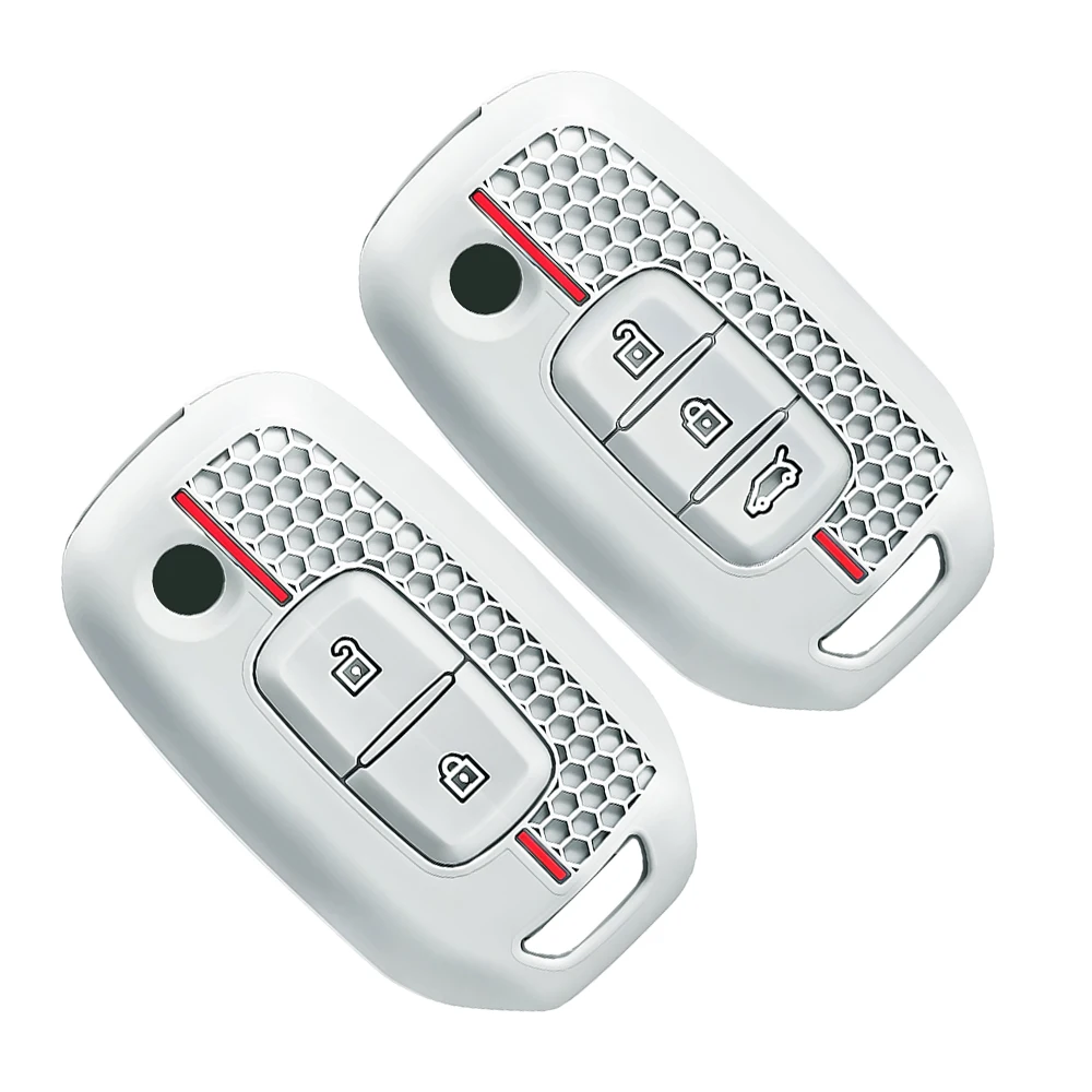 silicone car remote key case cover for Renault Sandero Stepway Logan 2 clio 5 Arkana captur Kadjar daster twingo trafic kwid