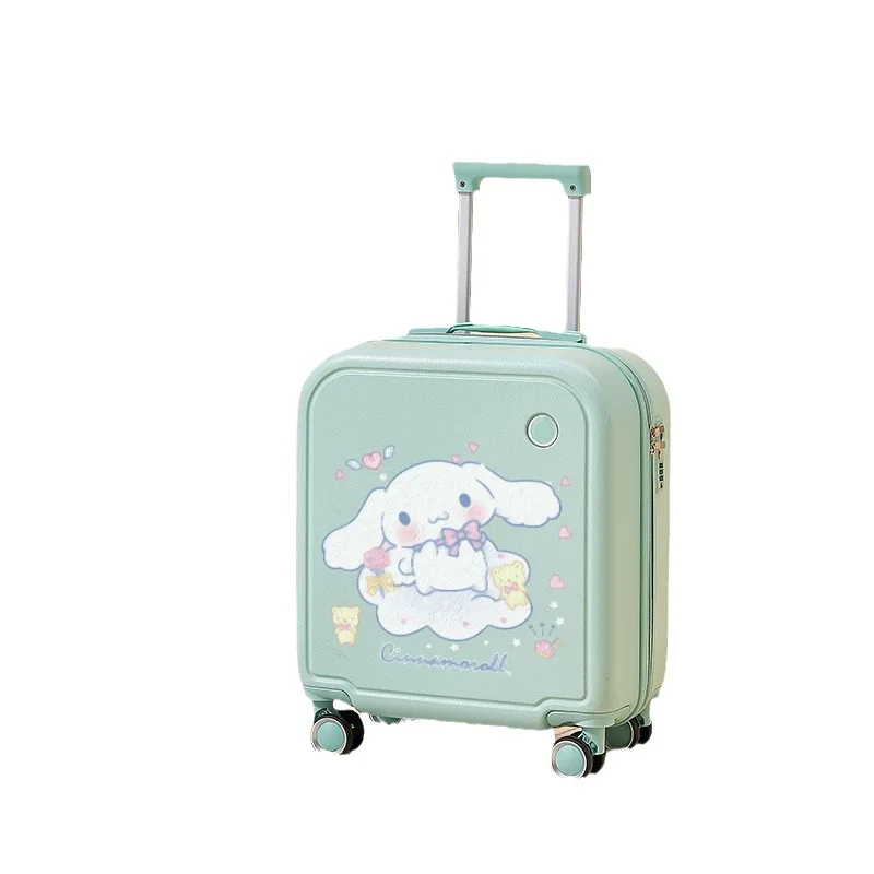 Cartoon Cute Children\'s Suitcase Small Lightweight Trolley Case Boarding Password Suitcase Toolbox Suitcase Suitcase with Wheels