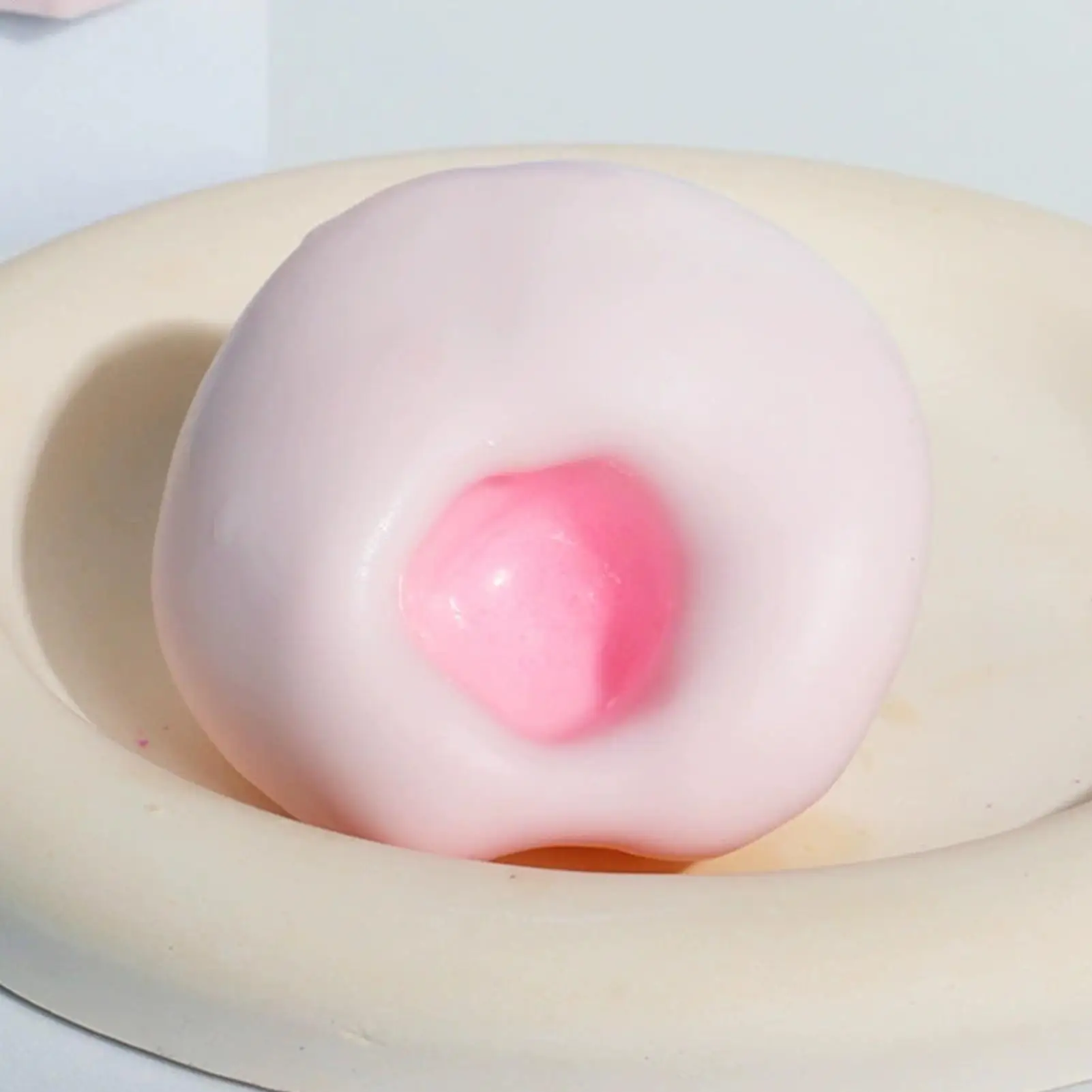 Stressabbau-Spielzeug mit Mochi-ähnlicher Textur, lustige sensorische Knetbälle, Reiskuchen-Ballformer mit langsamem Rückprall, als Geschenk geeignet – Detail 6